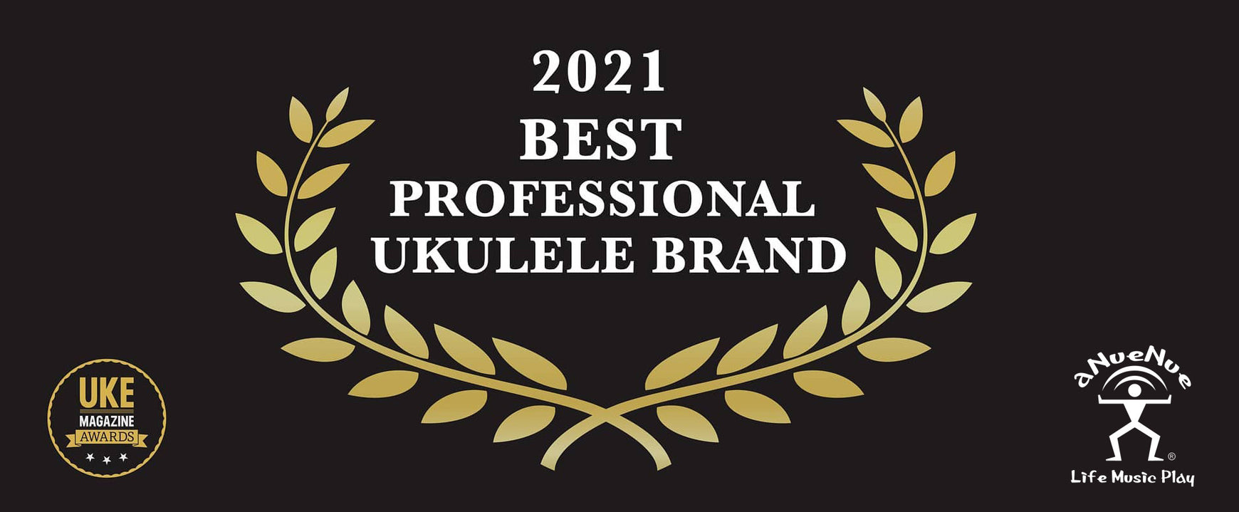 2021 Best Professional Ukulele Brand Award (Uke Magazine)