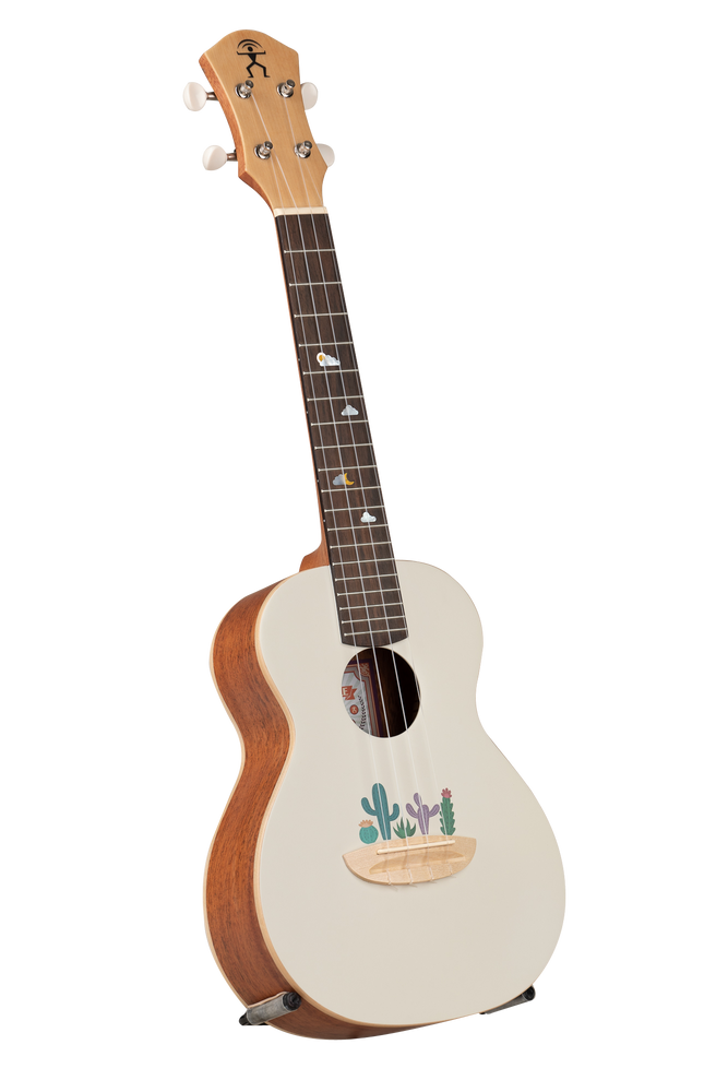 Artist series "Ariel's Cactus" Solid Spruce top Concert Ukulele