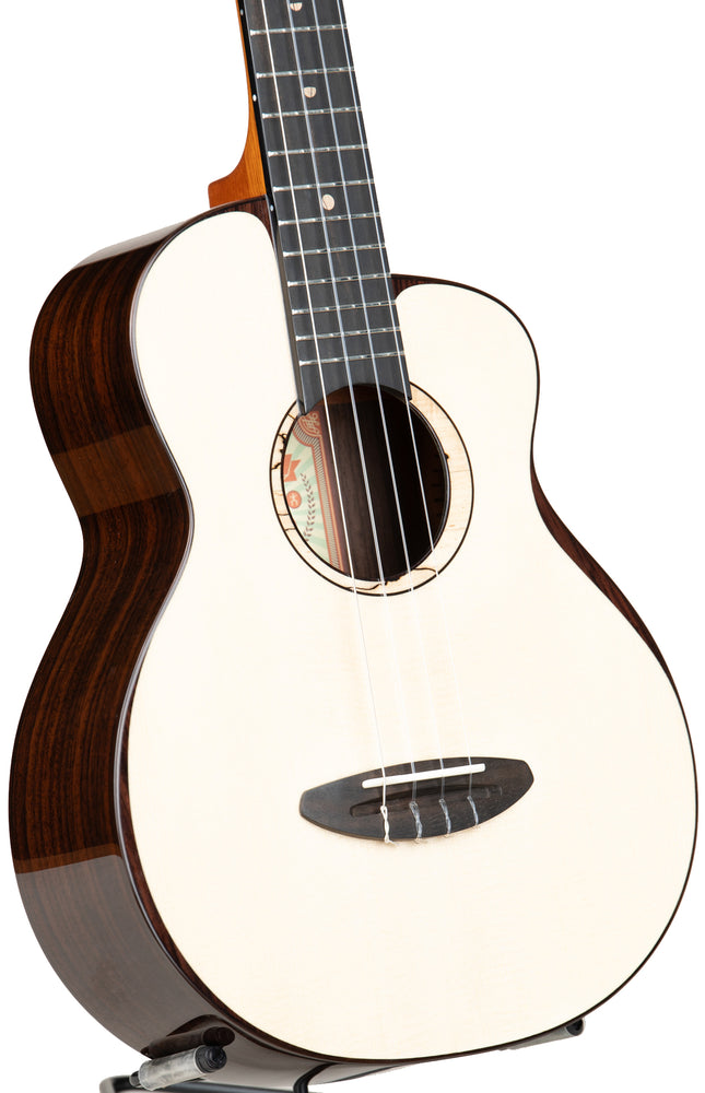 aNueNue UB200 Bird Series Moon Spruce Rosewood Baritone Ukulele