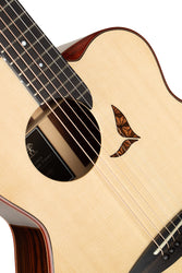 Acoustic Future Series LS800 Moon Spruce / Cocobolo Full Size Guitar (with Yosegi Zaiku Marquetry)