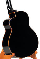 Acoustic Travel Series M77 Black Curly Maple / Mahogany Travel Size Guitar