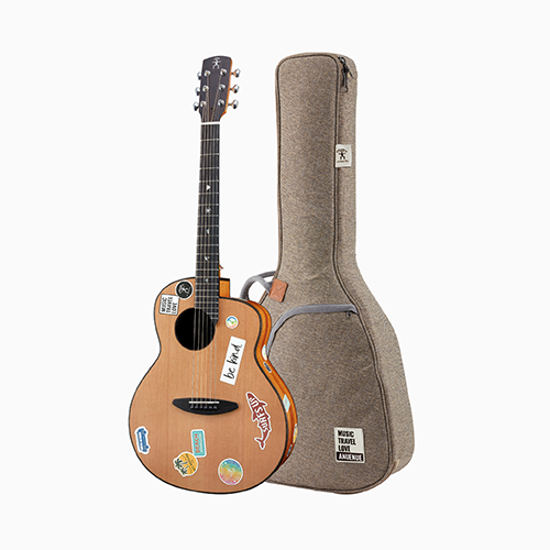 Music Travel Love Collaboration Series - MTL Bob (Cedar / Mahogany) Full Size Guitar
