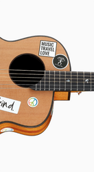 Music Travel Love Collaboration Series - MTL Bob (Cedar / Mahogany) Full Size Guitar