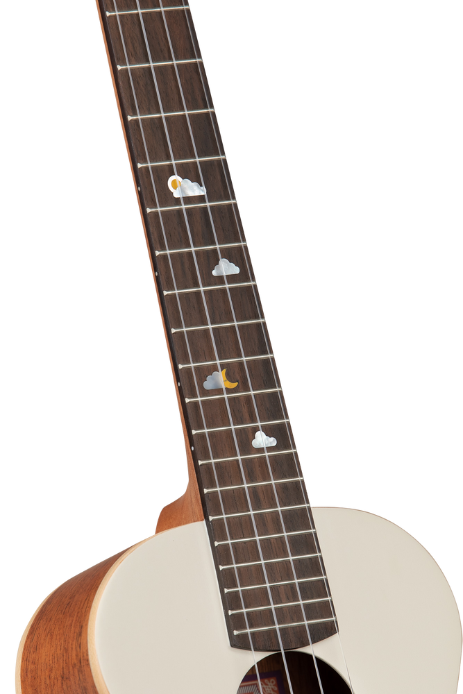 Artist series "Ariel's Cactus" Solid Spruce top Concert Ukulele