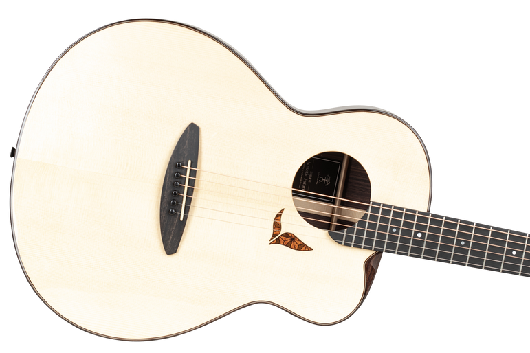 Acoustic Future Series LS700 Moon Spruce / Indian Rosewood Full Size Guitar (with Yosegi Zaiku Marquetry)