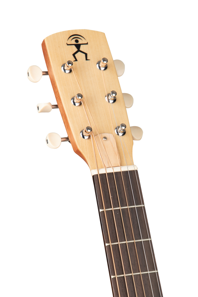 MTK Morelos Blue (Spruce / Mahogany) Travel Size Guitar