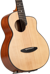 Music Travel Love Collaboration Series - MTL Clint (Sitka Spruce / Mahogany) Travel Size Guitar